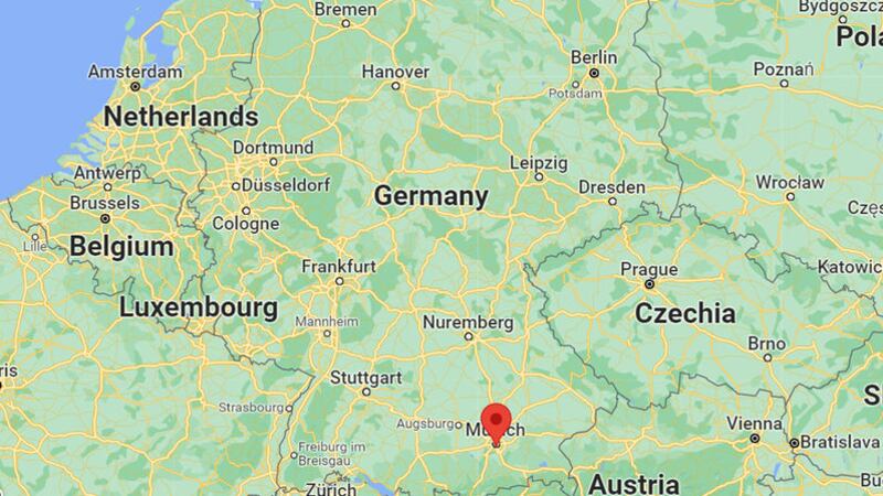 &nbsp;The bomb exploded in Munich. Picture: Google Maps