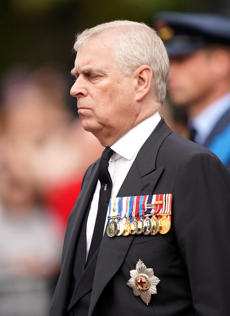 The Duke of York, in the Ceremonial Procession