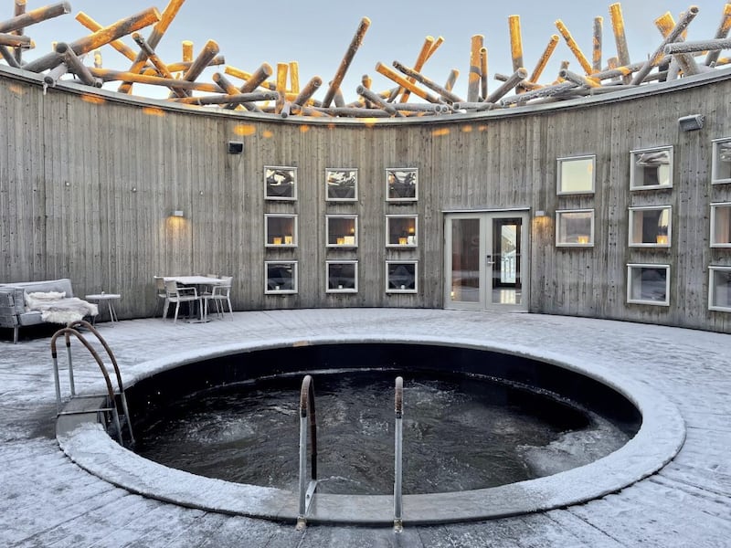 Arctic Bath hotel. 