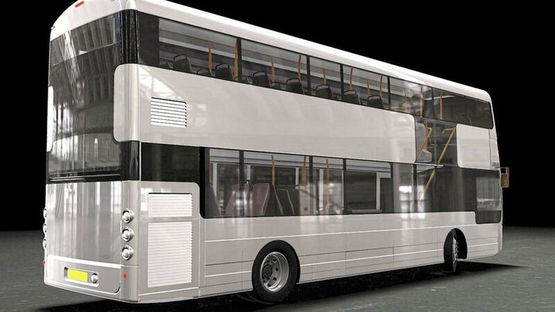 The type of innovative StreetDeck double deck vehicle which Wright Group is supplying to Mexico 