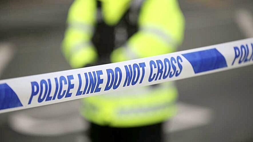 The A5 Curr Road has been closed following a crash on Tuesday.