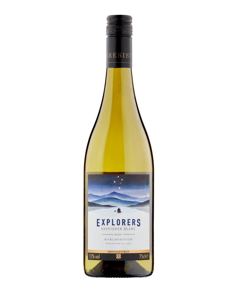 Explorers Sauvignon Blanc 2022, Marlborough, New Zealand, £10, Co-op