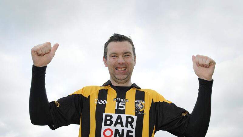 Sharpshooter Oisin McConville scored 1-7 as Crossmaglen finally got their hands on the Andy Merrigan Cup 20 years ago today, defeating Mayo's Knockmore in the final