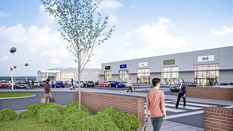 Plans have been submitted for an indoor trampoline park at the Westwood Shopping Centre in west Belfast 