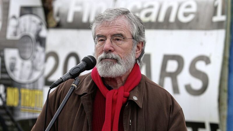 Gerry Adams says the Dublin government needs to initiate a discussion about Irish unity. Picture Mal McCann. 