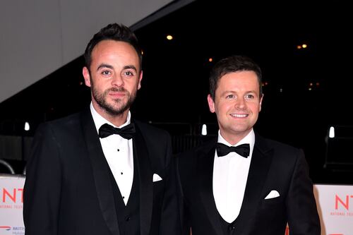 Ant and Dec’s 100th Takeaway show tops Saturday night viewing figures