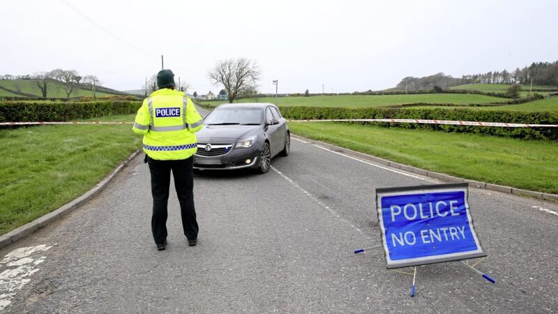 A man in his sixties died in a three-vehicle collision on Castleward Road, Strangford, Co Down in April 