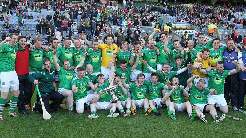 The Fermanagh panel celebrate their Lory Meagher Cup success at Croke Park last weekend 