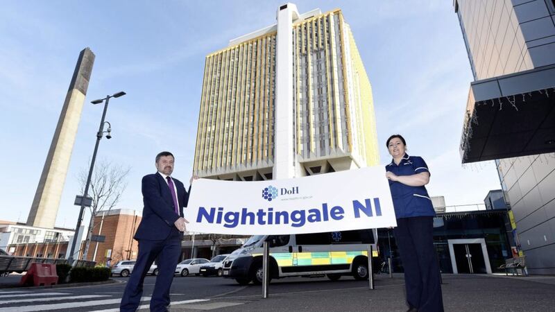 The Nightingale facility at Belfast City Hospital was stood down in May. However, it is understood preparations are underway to re-open it due to the recent surge in Covid admissions 