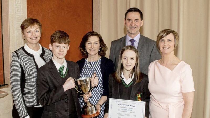 Holy Trinity College in Cookstown was among the winners last year 