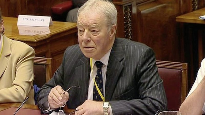 DUP MP Ian Paisley has dismissed the expert evidence of highly-esteemed educationalist, Robert Salisbury (pictured), who accused some schools in the north of being &quot;exams factories&quot; 