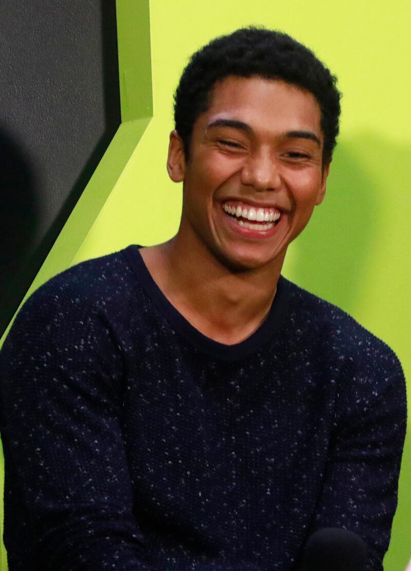 Chance Perdomo at the Chilling Adventures of Sabrina Cast Panel during the 2018 New York Comic Con (MediaPunchInc/Alamy Stock Photo)