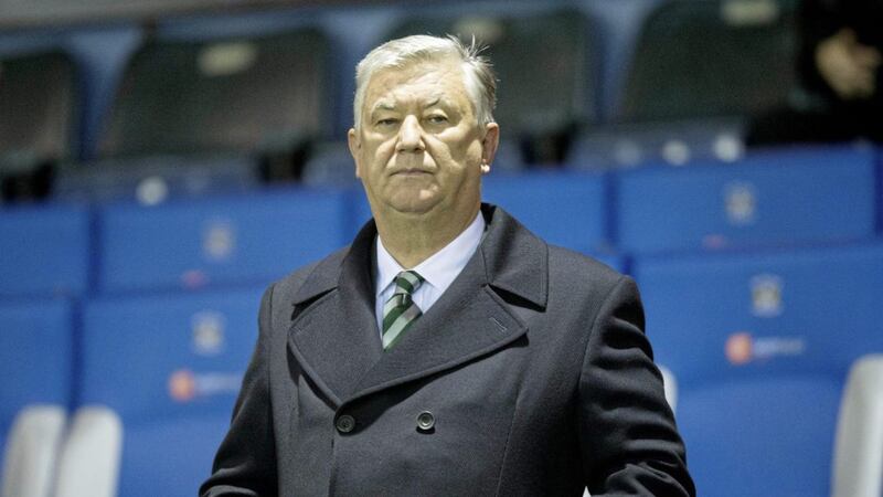 Celtic chief executive Peter Lawwell. 