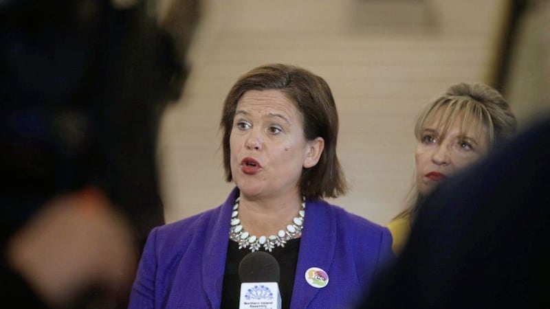 Sinn F&eacute;in president Mary Lou McDonald TD said she made it clear that any decisions taken on the UK&#39;s departure from the EU must protect citizen rights and avoid a hard border. 