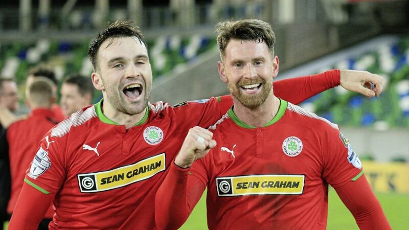.Cliftonville&#39;s Gary Breen and Jamie Harney have still to serve their bans, the IFA insist, despite the pandemic cancelling the Irish Premier League 