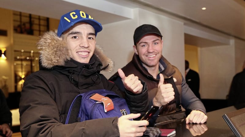 Michael Conlan could be fighting at world title level within two years says his manager Matthew Macklin 