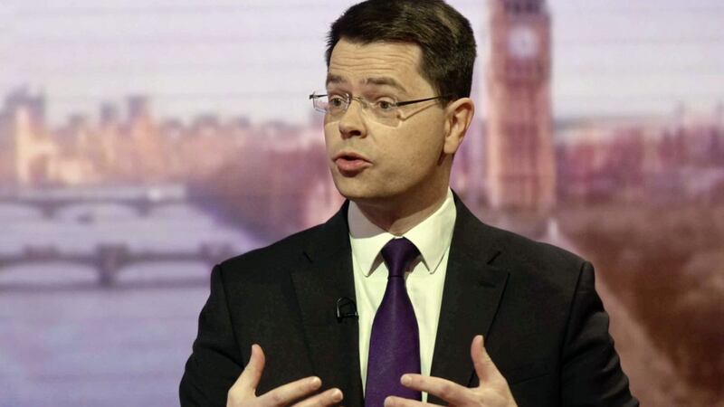 Northern Ireland secretary of state James Brokenshire appearing on the The Andrew Marr Show. Picture by Jeff Overs/BBC/PA Wire 