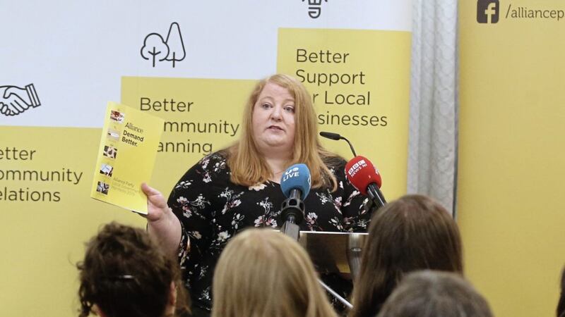 Naomi Long said people have the right to know about the decisions councillors make. Picture by Hugh Russell. 