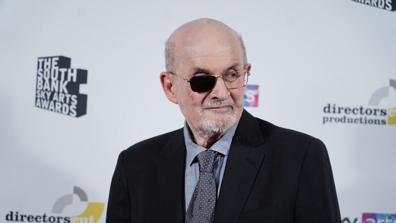 Sir Salman Rushdie has spoken of how writing about being attacked has given him back ‘power’ over his own life