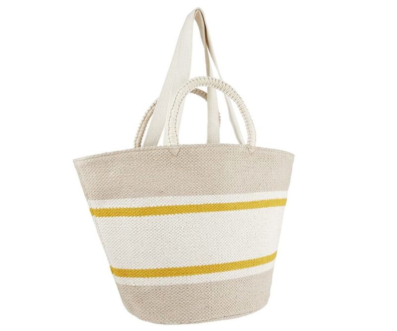 Accessorize Oversized Double-handed Basket Tote Bag, &pound;22.40 (&euro;24.64), available from Accessorize