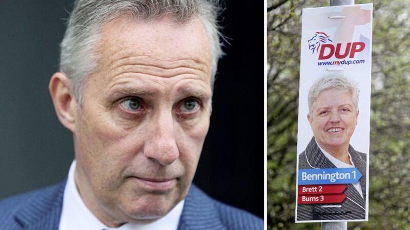 Ian Paisley declined to comment when asked about Alison Bennington being the DUP&#39;s first openly gay election candidate 