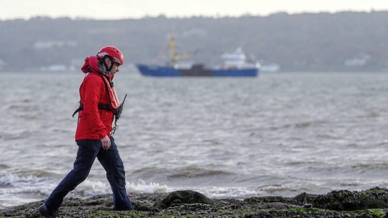 A major search and rescue operation in Belfast Lough has been stood down. 