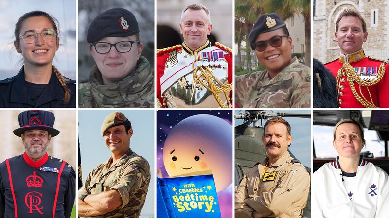 Members of the armed forces will read The Invisible String on CBeebies Bedtime Stories on December 23