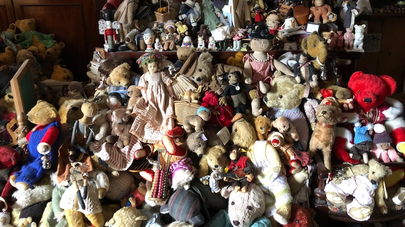 Lynda Fairhurst, 69, has been collecting teddy bears since she was a young girl.