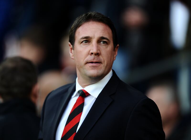 Cardiff replaced Malky Mackay, pictured, with Ole Gunnar Solskjaer