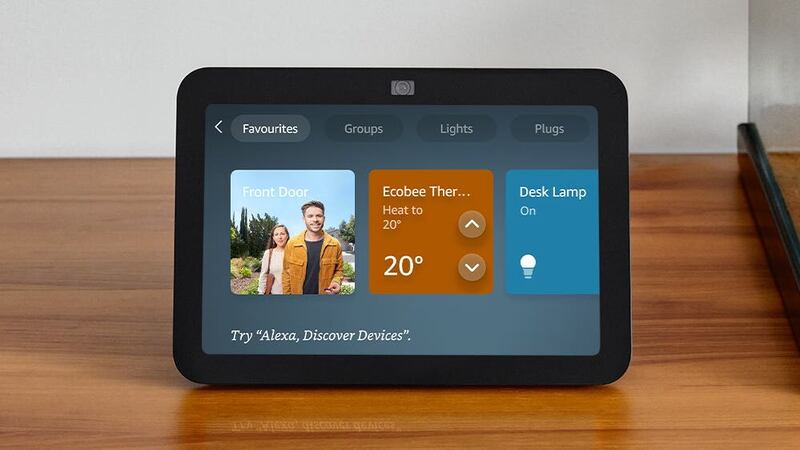 The new Amazon Echo Show 8 smart home hub (Amazon/PA)