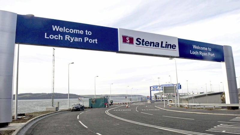 The Scottish government announced plans to build facilities to check EU goods at Cairnryan in 2021