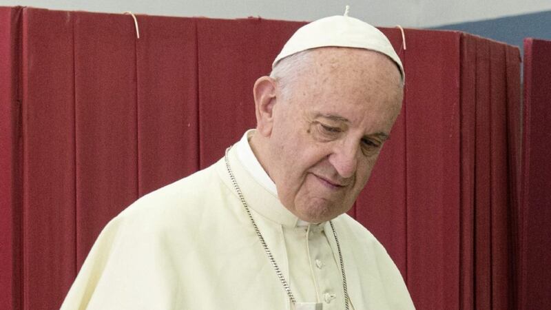 Pope Francis said the fate of abused children weighed on his soul 