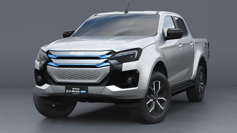 The D-Max BEV will be a direct competitor to the Maxxus T90 electric pick-up.