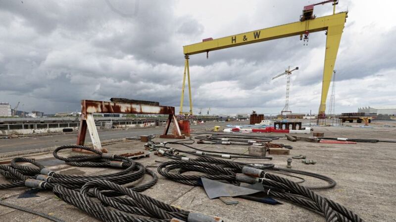 Harland &amp; Wolff has received inquiries from `several cruise ship owners... unable to operate their fleet during the Covid-19 crisis&#39;. Picture by Liam McBurney/PA Wire 