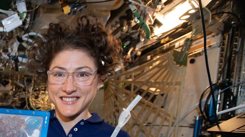 Christina Koch will next month return to Earth after a record-breaking stint on the space station.
