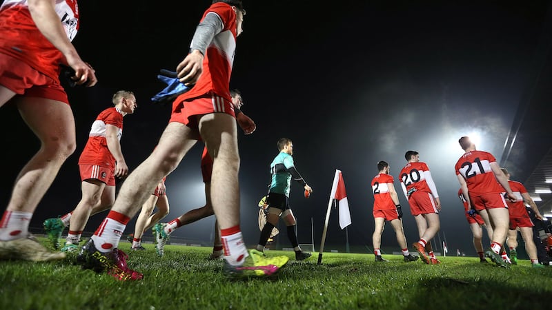 The Irish News understands there have been recent issues over the payment of players' expenses by Derry county board. The county's treasurer resigned at the weekend. Picture by Margaret McLaughlin.