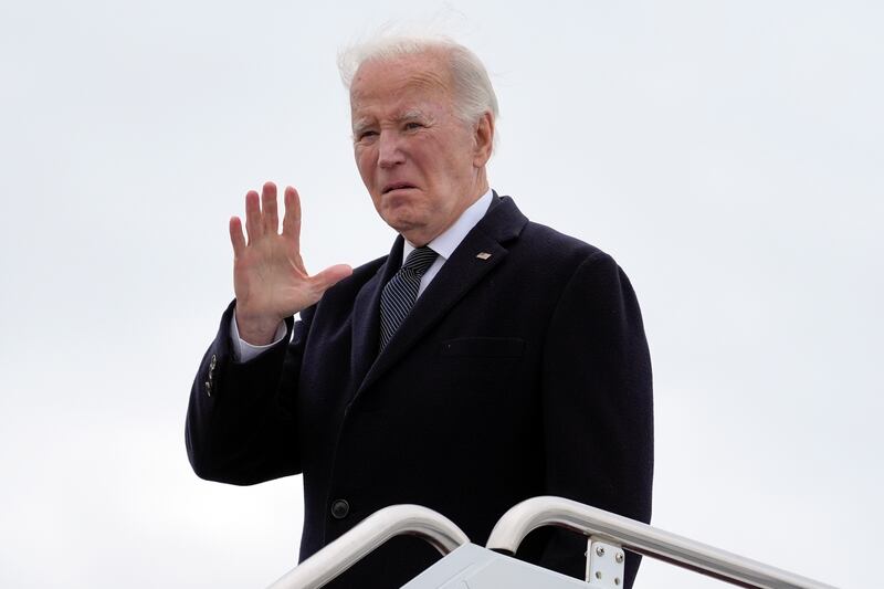US President Joe Biden made it clear in a statement that there will be more to come (Alex Brandon/AP)