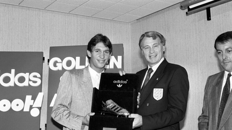 Lineker won three golden boots during his career, including in his one season at Everton (PA Archive)