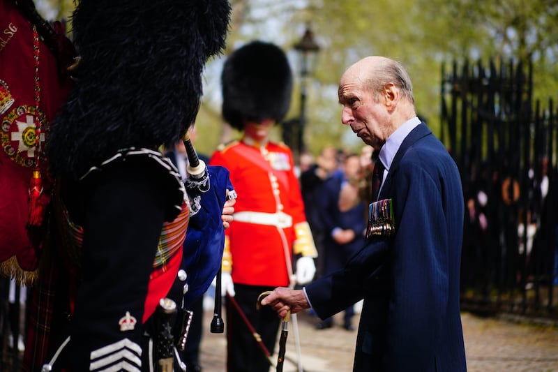 The Duke of Kent said serving as Colonel of the Scots Guards had been ‘a true honour’