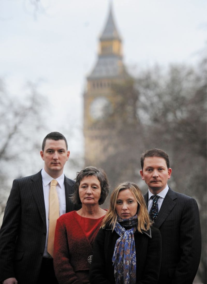 &nbsp;The Finucane family have led a campaign for a full public inquiry<br />&nbsp;