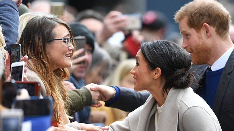 Harry and Meghan visited Belfast in March&nbsp;
