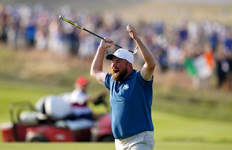 Shane Lowry may well be a factor in Dubai despite his long lay-off since Europe’s Ryder Cup victory Picture by PA