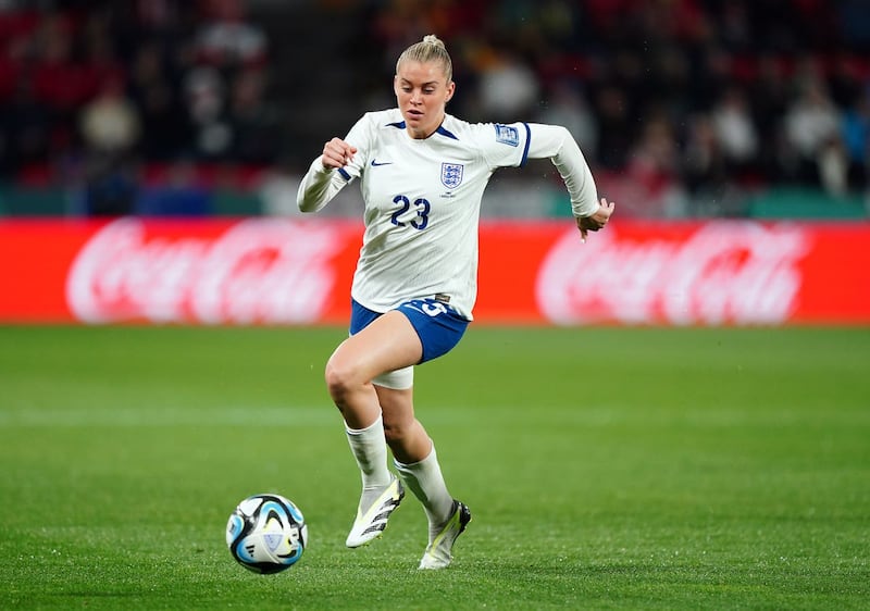 Alessia Russo in action for England (Zac Goodwin/PA)