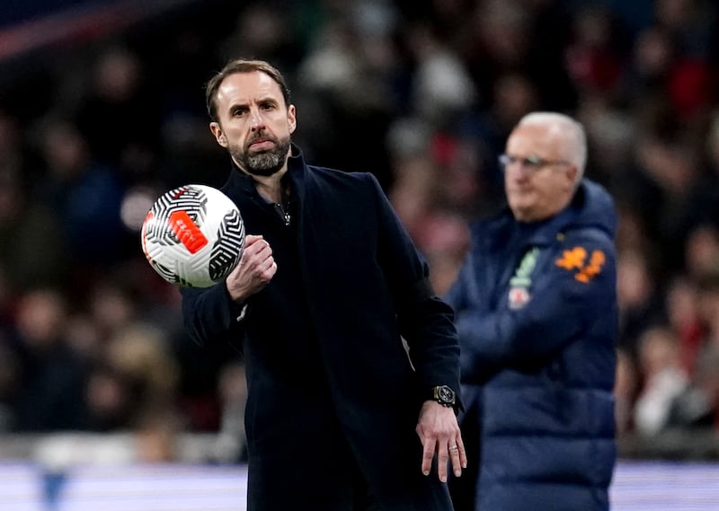 England manager Gareth Southgate has been linked with Manchester United in recent weeks .
