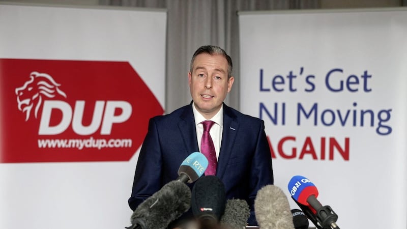 DUP first minister Paul Givan resigned in February 2022, bringing down the Stormont government. Picture by Mal McCann 