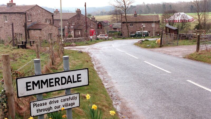 The show’s executive producer joked that men working on Emmerdale will have to look after the children for the day.