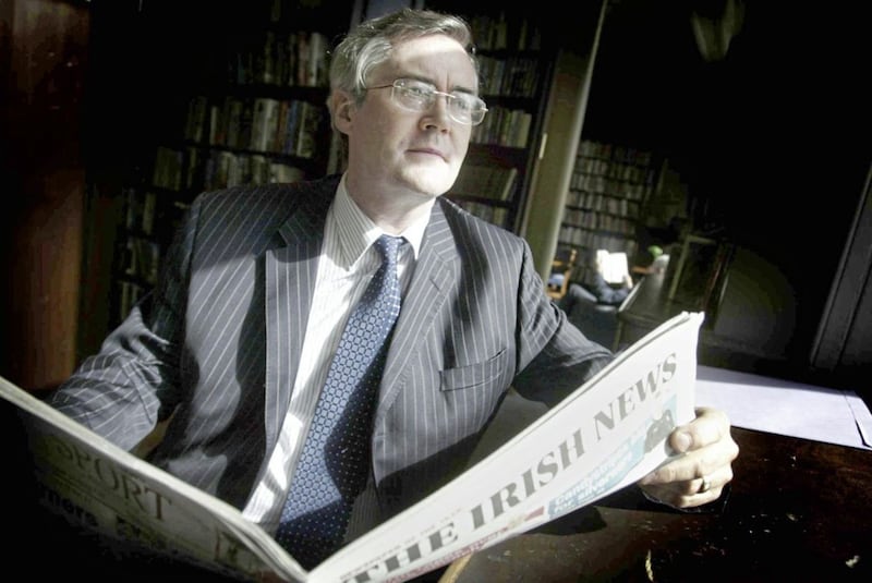 Historian and Irish News columnist Dr &Eacute;amon Phoenix. Picture by Hugh Russell 