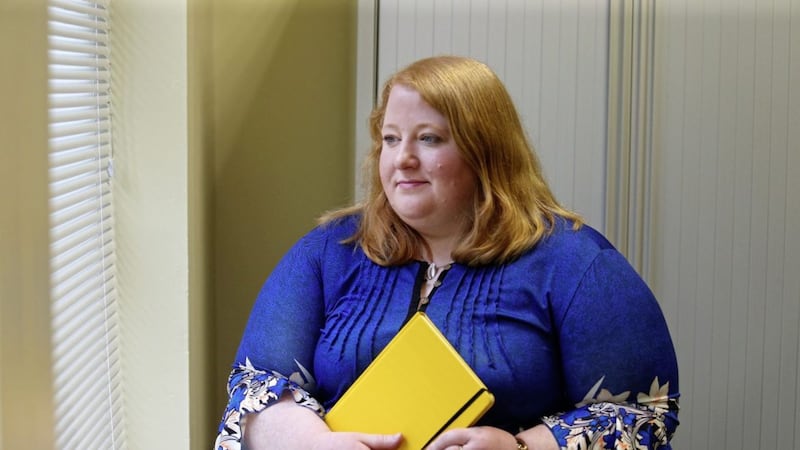 Justice minister Naomi Long has urged sufferers of domestic abuse to seek help during the coronavirus lockdown. Picture by Mal McCann