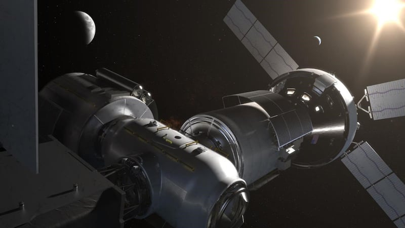 Lunar Orbital Platform-Gateway concept.