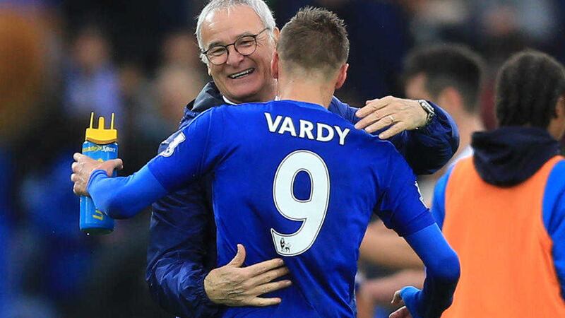Claudio Ranieri and Jamie Vardy have made a great partnership  